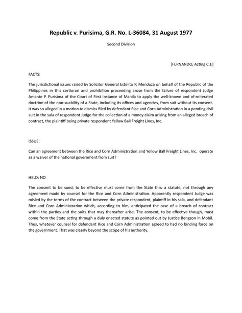 Case Digests: G.R. No. L.